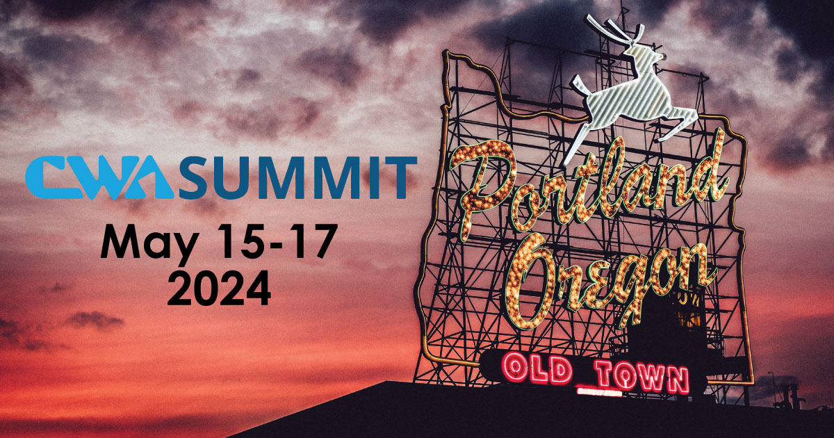2024 CWA Summit in Portland Oregon