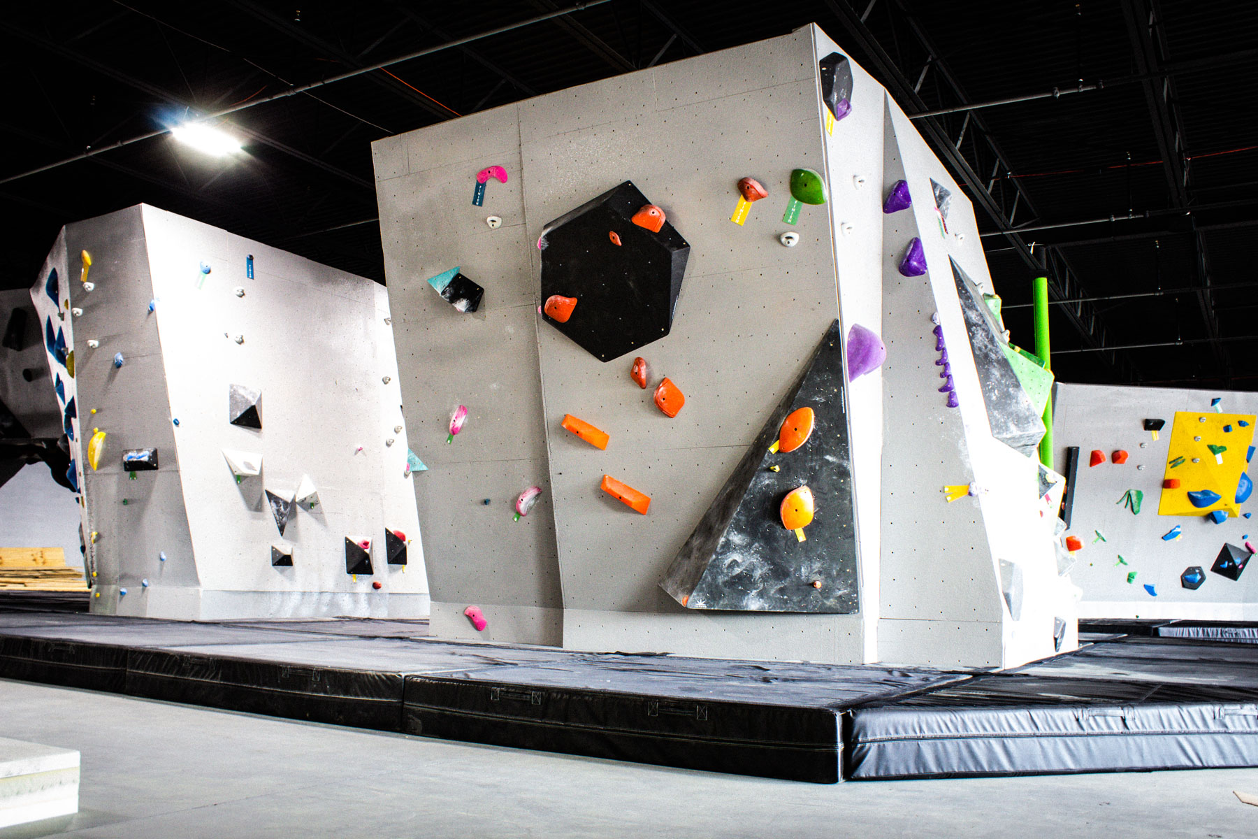 Apex Climbing Gym bouldering walls