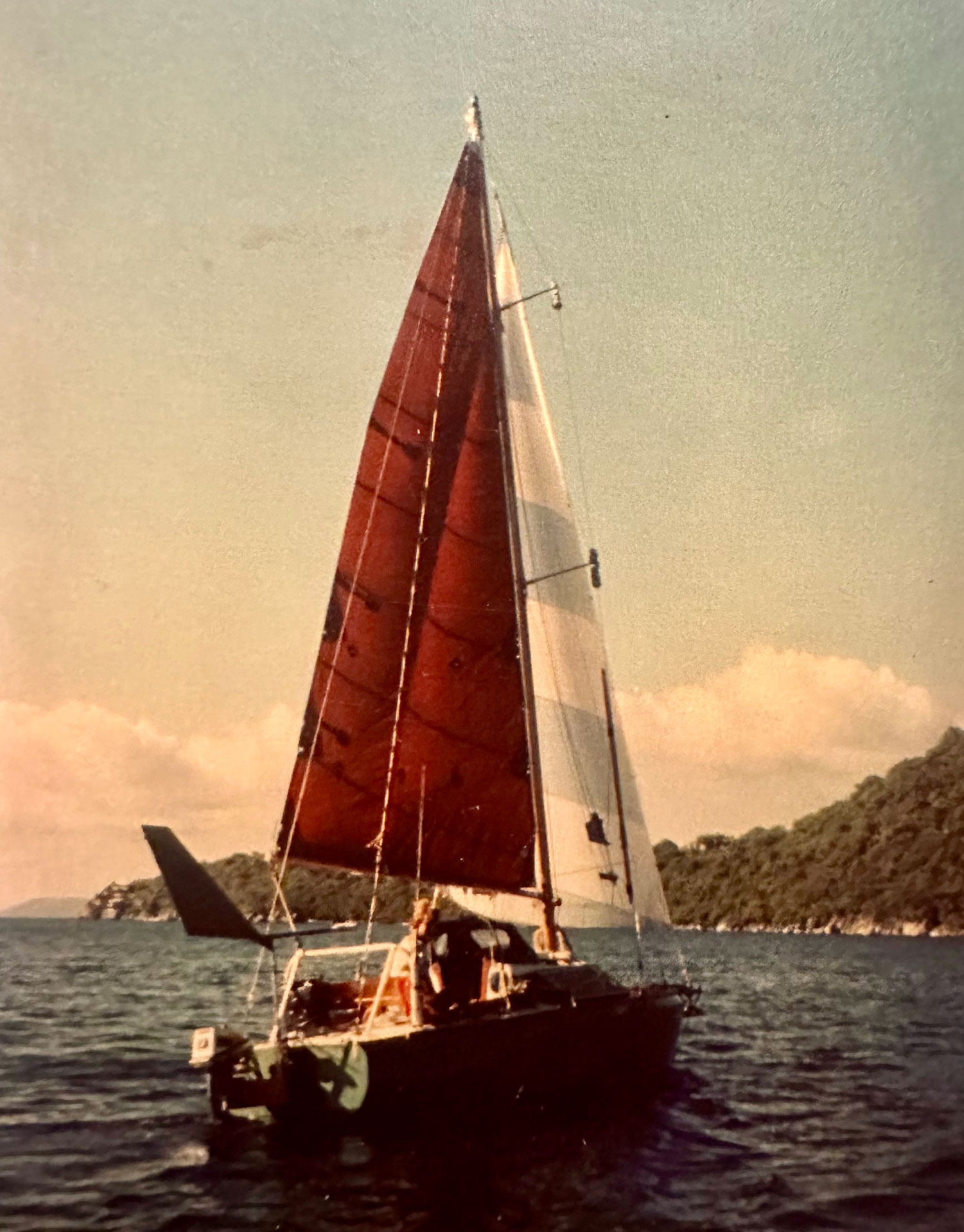McGowan sailing from Venezuela to Cape Cod