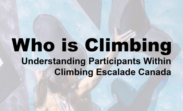 DEI Concerns Highlighted in CEC Survey of Climbers in Canada