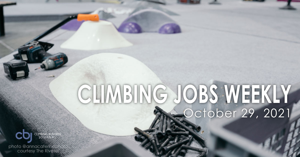 climbing holds and routesetting gear - climbing jobs weekly
