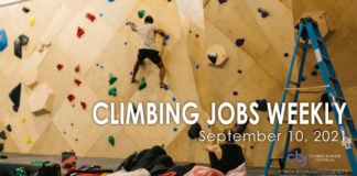 Climbing Jobs Weekly 2021 September 10
