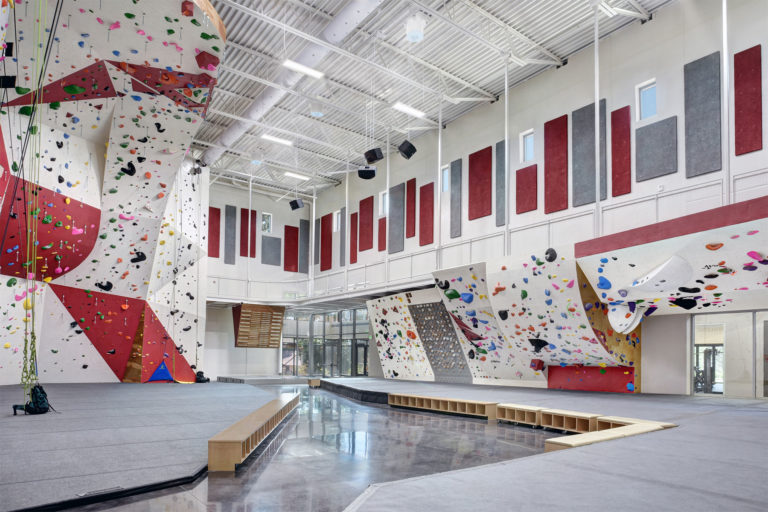 A Modern Vision for Scholastic Climbing Gym Design with Futurist