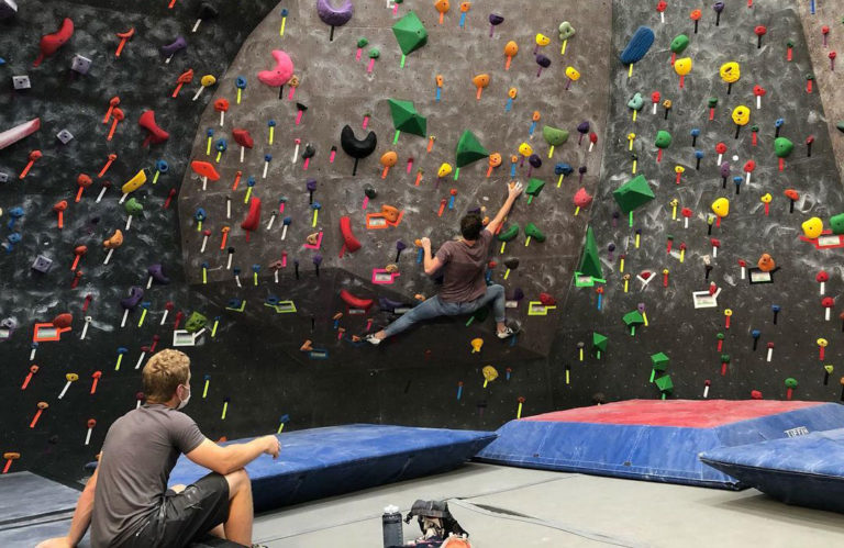Back to School: Pandemic Drives Students to Regional Climbing Gyms