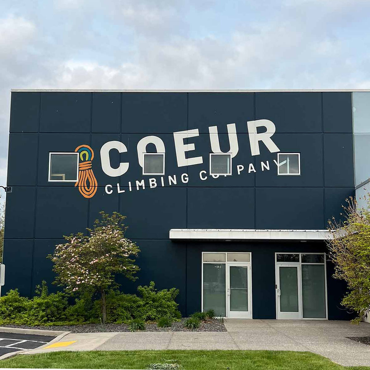 Coeur Climbing Company building entrance