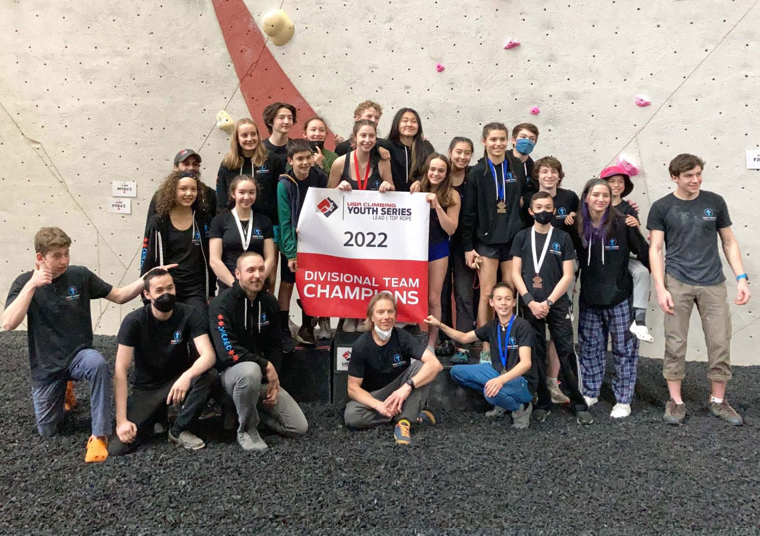 2022 First Ascent lead/top-rope team champions
