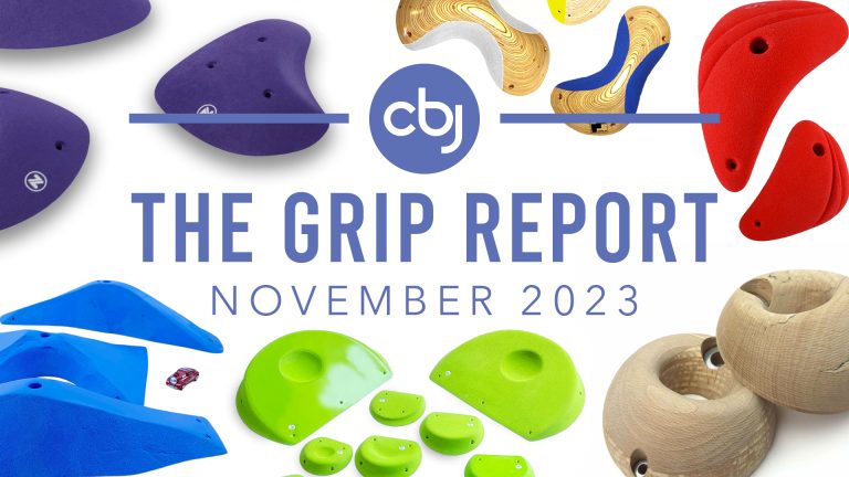 New Climbing Holds and Volumes of November 2023
