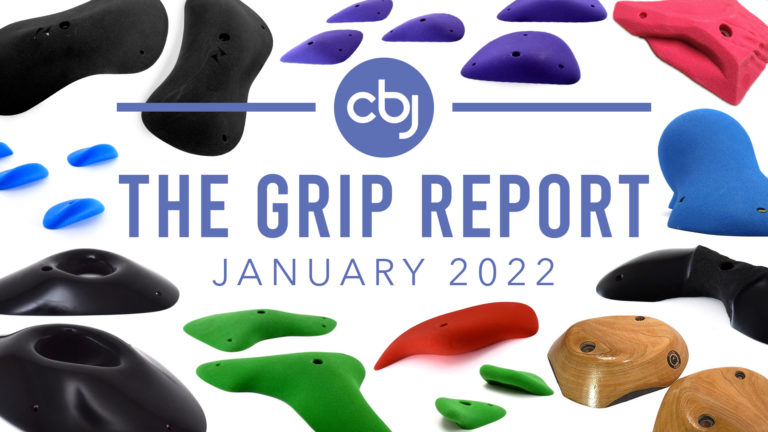 New Climbing Holds and Volumes of January 2022