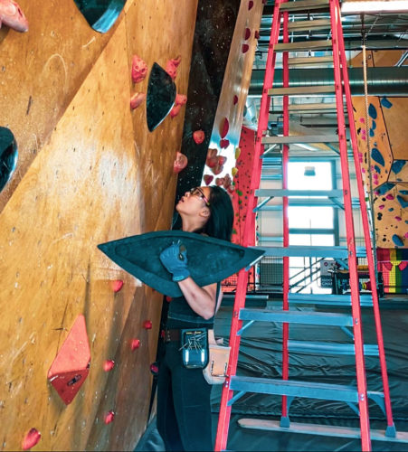 Chen setting for bouldering
