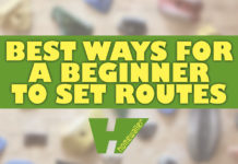 best ways for a beginner to set routes