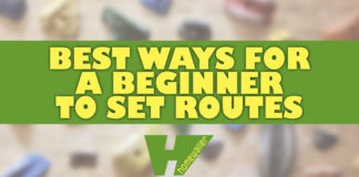 best ways for a beginner to set routes