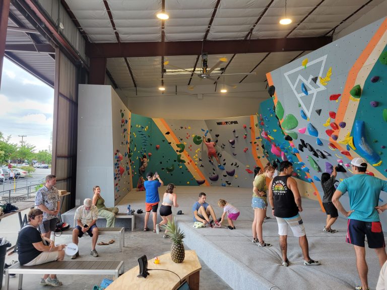 New Climbing Gym in Hawaii Comes Out of Research Project for Business Grad