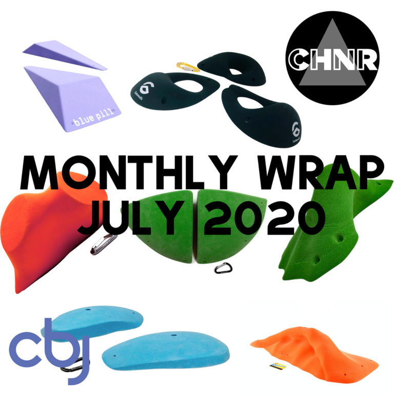 New Hold Releases of All Sizes: CHNR July Grips Wrap