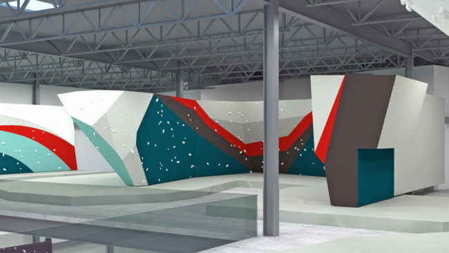 Rendering of the new Movement gym