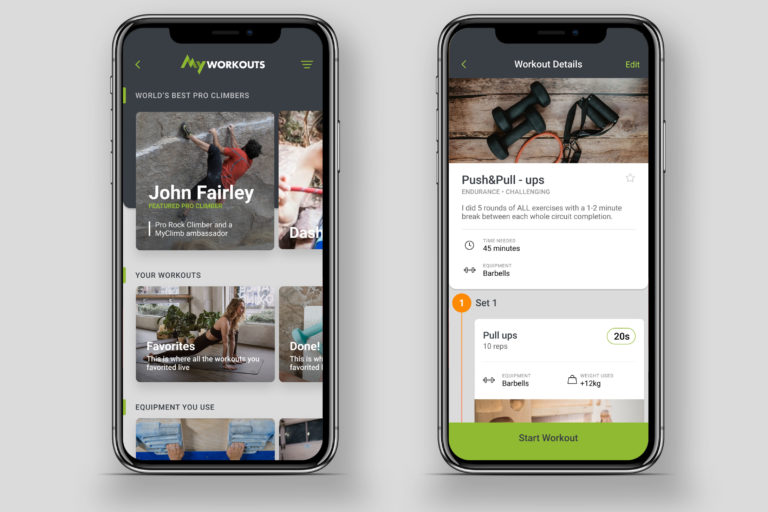 MyClimb Partners with Pro Climbers for New Workouts Feature
