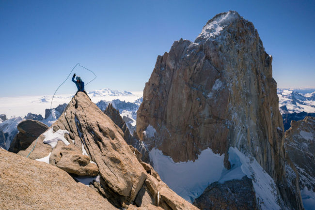 Nathan Hadley alpine climbing