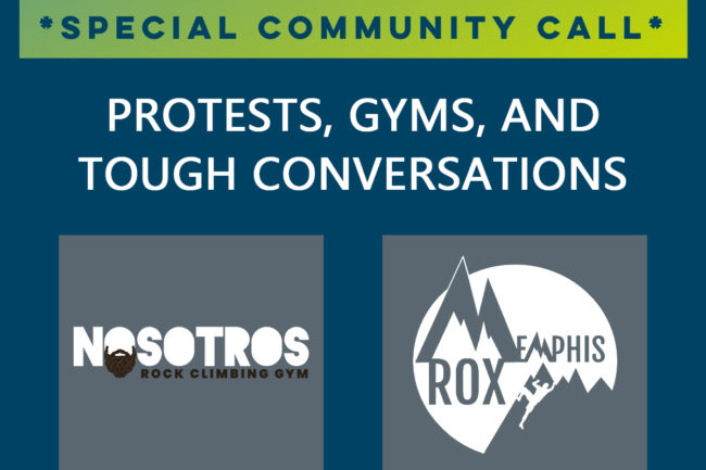 Protests, gyms and tough conversations header from CWA.