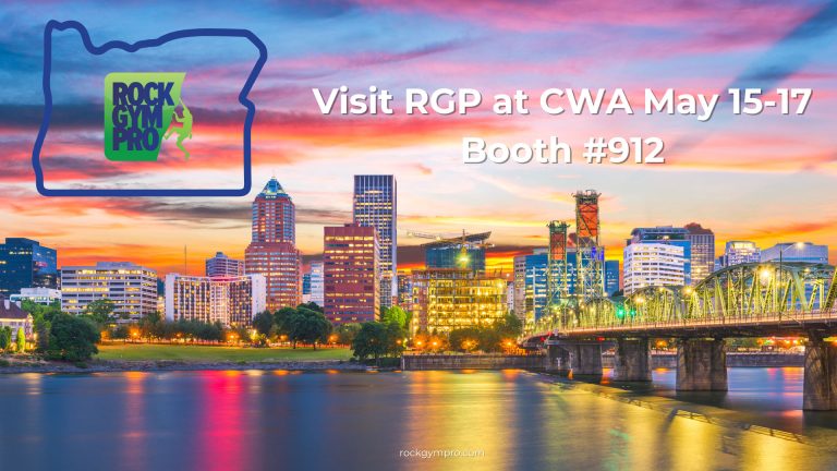 Join Rock Gym Pro at the 2024 CWA Summit in Portland!