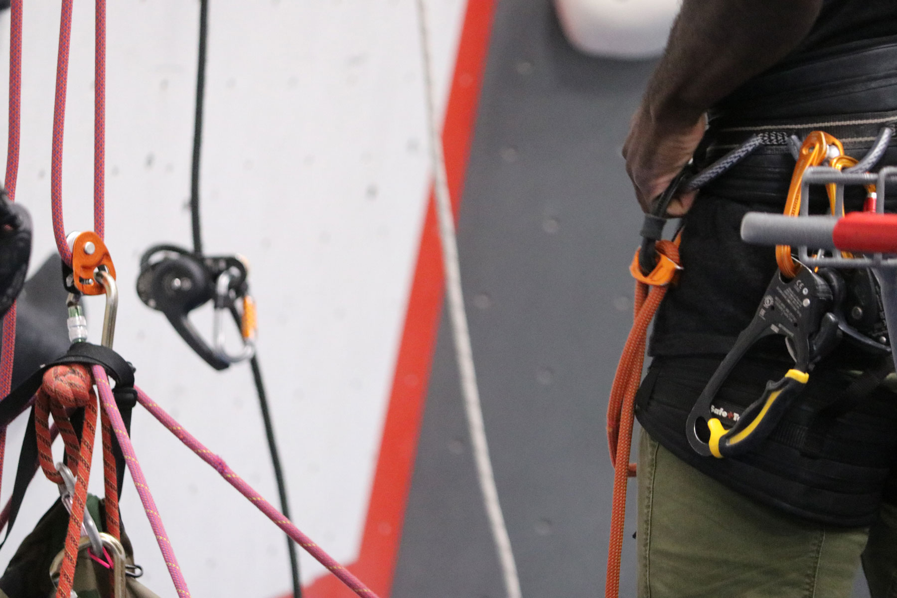 Aid Climbing, Foot Loops & Etriers, Rope Access Equipment