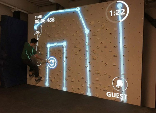 The Hub Markham augmented reality wall