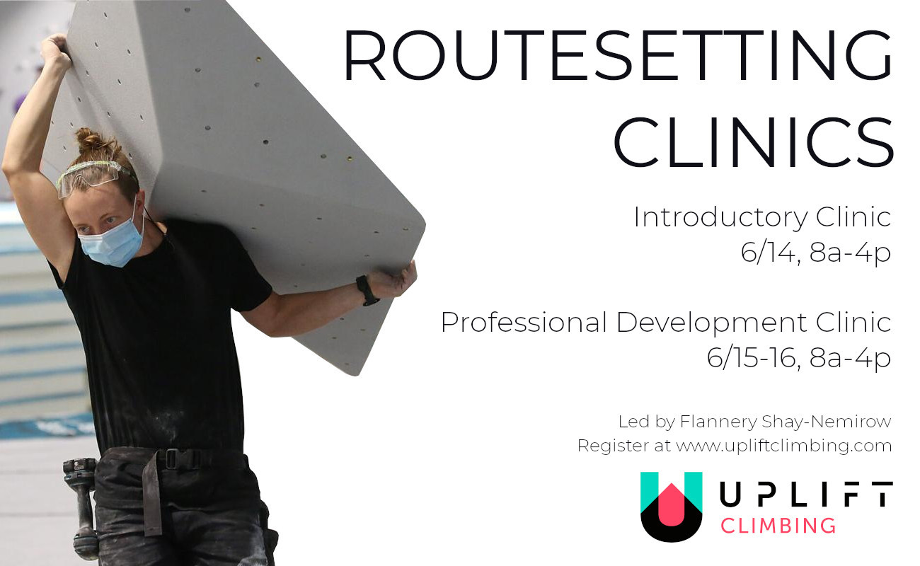 Routesetting Clinics at Uplift