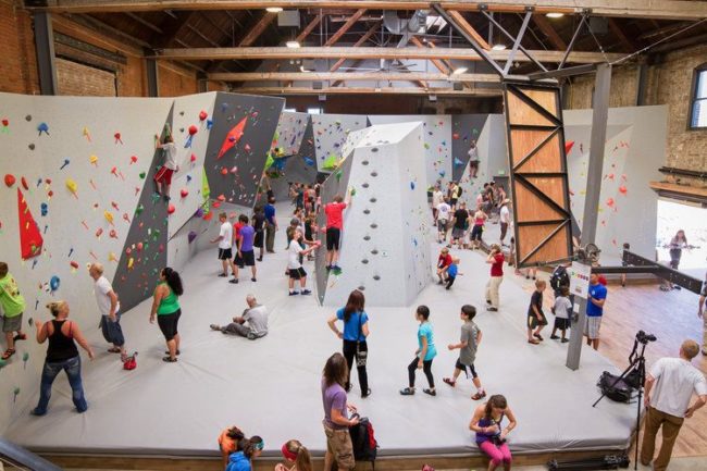 The new Crux Collective seeks to help climbing gyms, including Vital Climbing Gym (pictured here)