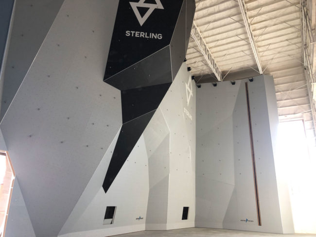 Volta climbing gym walls