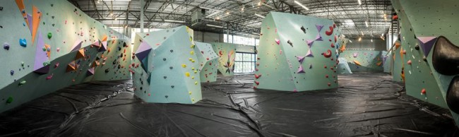 Shot of the new Austin Bouldering Project.  Photo: ABP