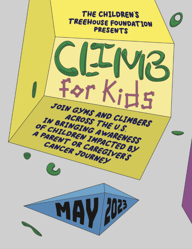 climb for kids campaign image