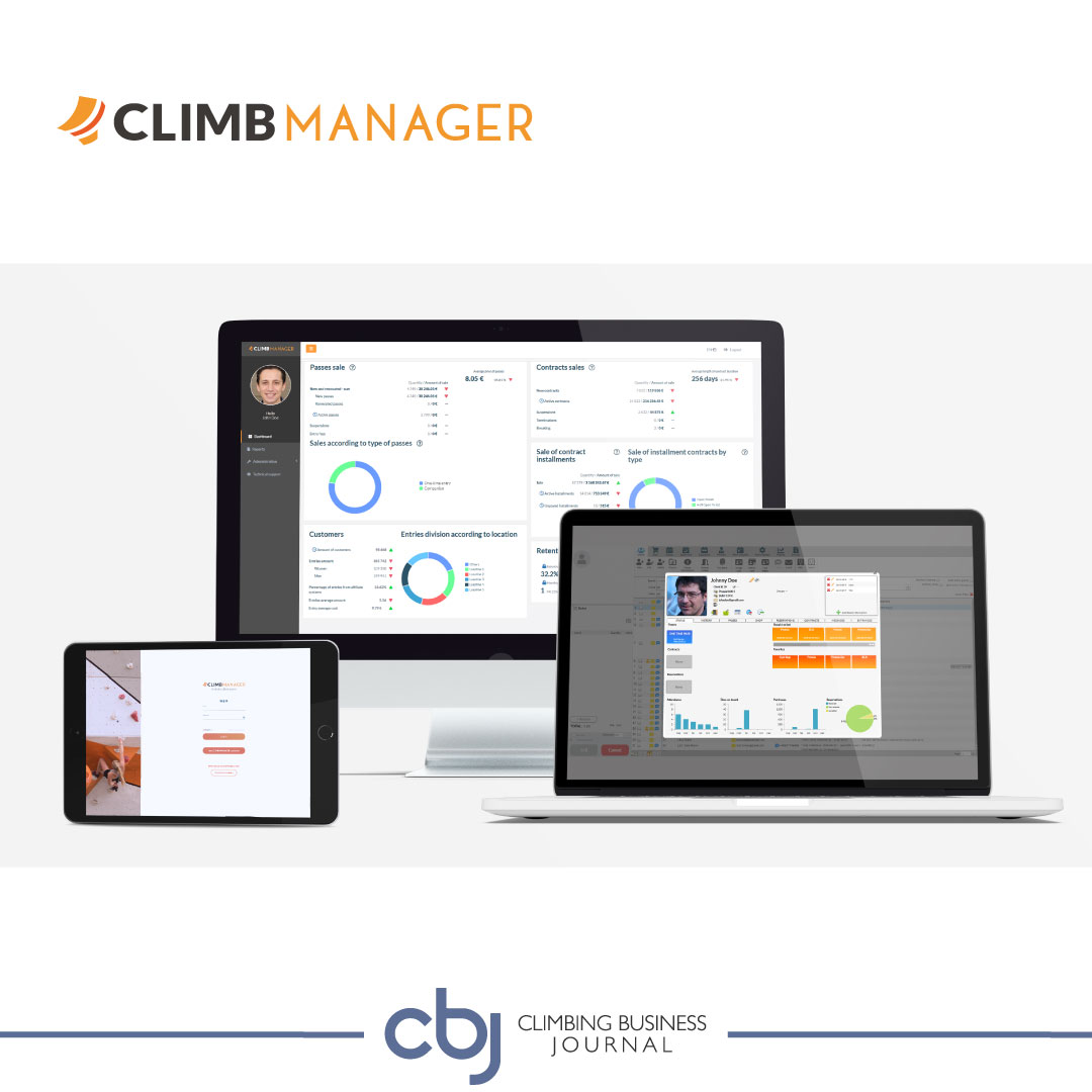 Climb Manager gym software