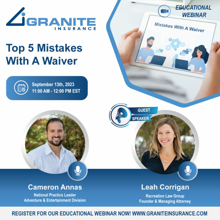 Top 5 Mistakes with a Waiver Webinar
